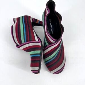 United Nude Boots Fold Mid Multi Color Ankle Bootie Size 9 EU 40
